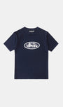 Badblood Mystic Dot Logo Jersey T-Shirt Navy