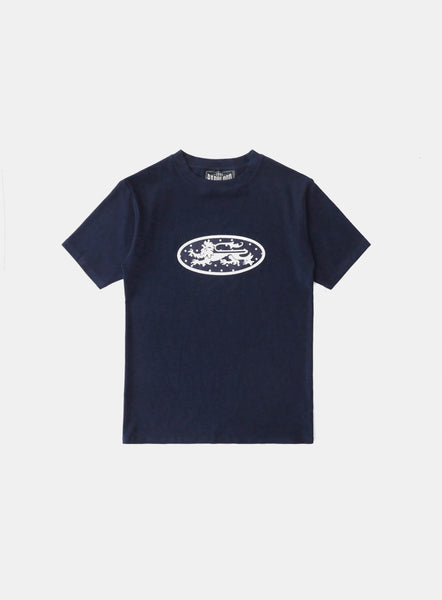 ◆BADBLOOD◆ Mystic Dot Logo Jersey T-Shirt Grey w-tee25-078 Badblood Mystic Dot Logo Jersey T-Shirt Navy – BBGSHOPHK
