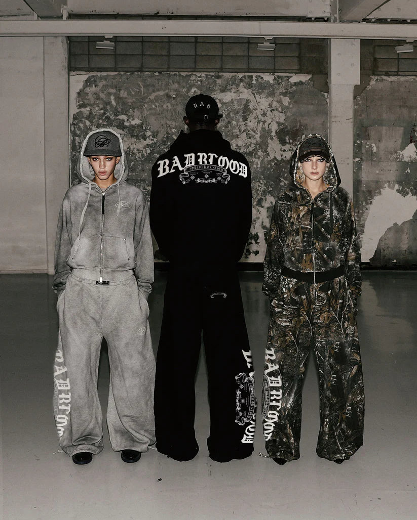 Badblood Mystic Capsule 2-Way Curved Jogger Trousers - Dark Real Tree