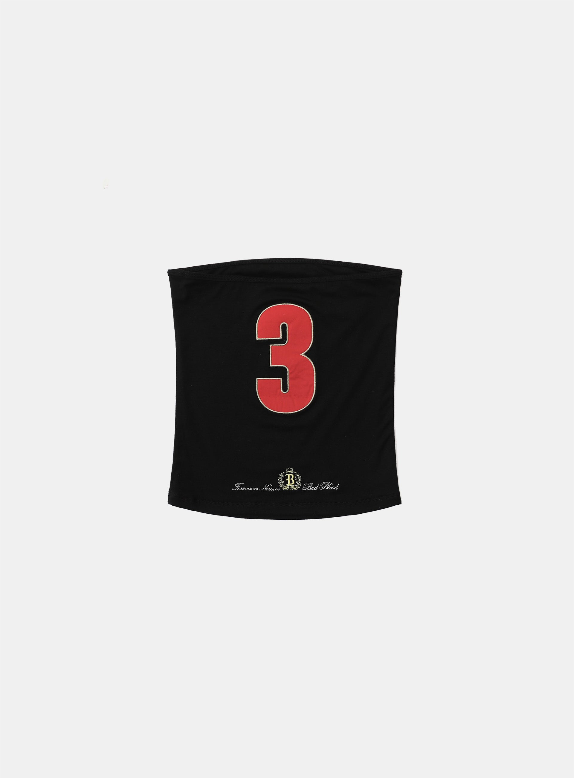 Badblood Classic Logo Tube Top - Black