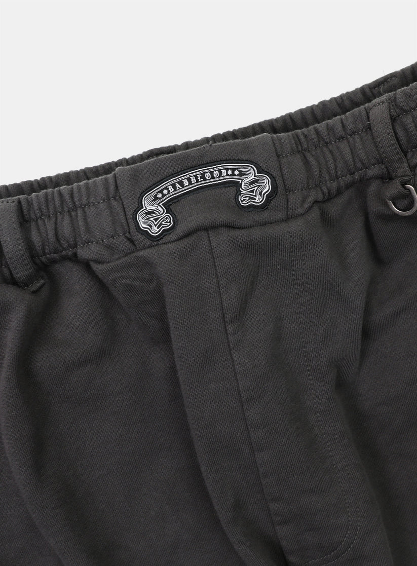 Badblood Billy Washed Jogger - Charcoal