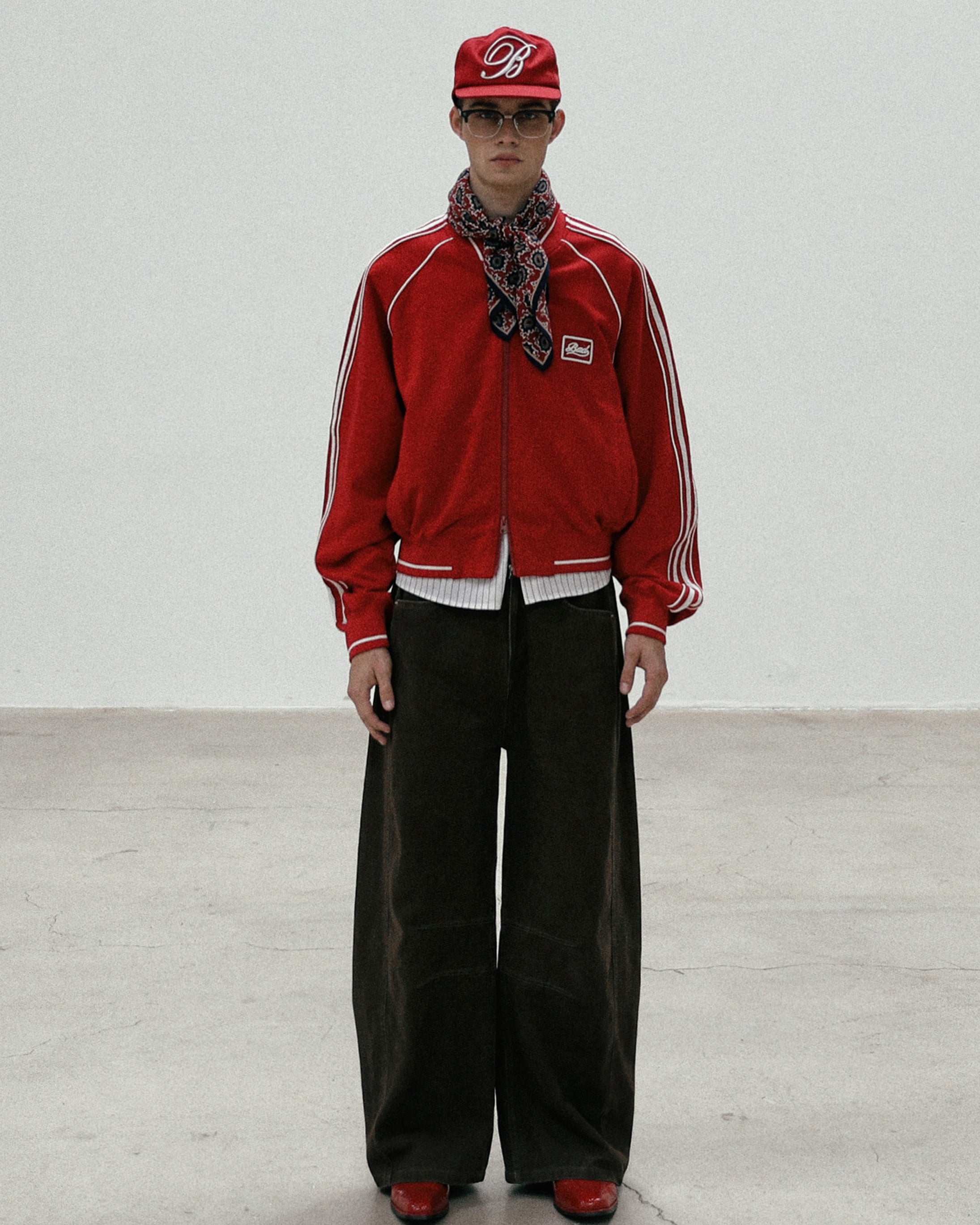 Badblood Billy Jersey Windbreaker - Red