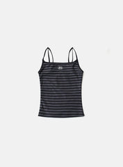 Badblood Tiny Logo String Tank - Black/Striped
