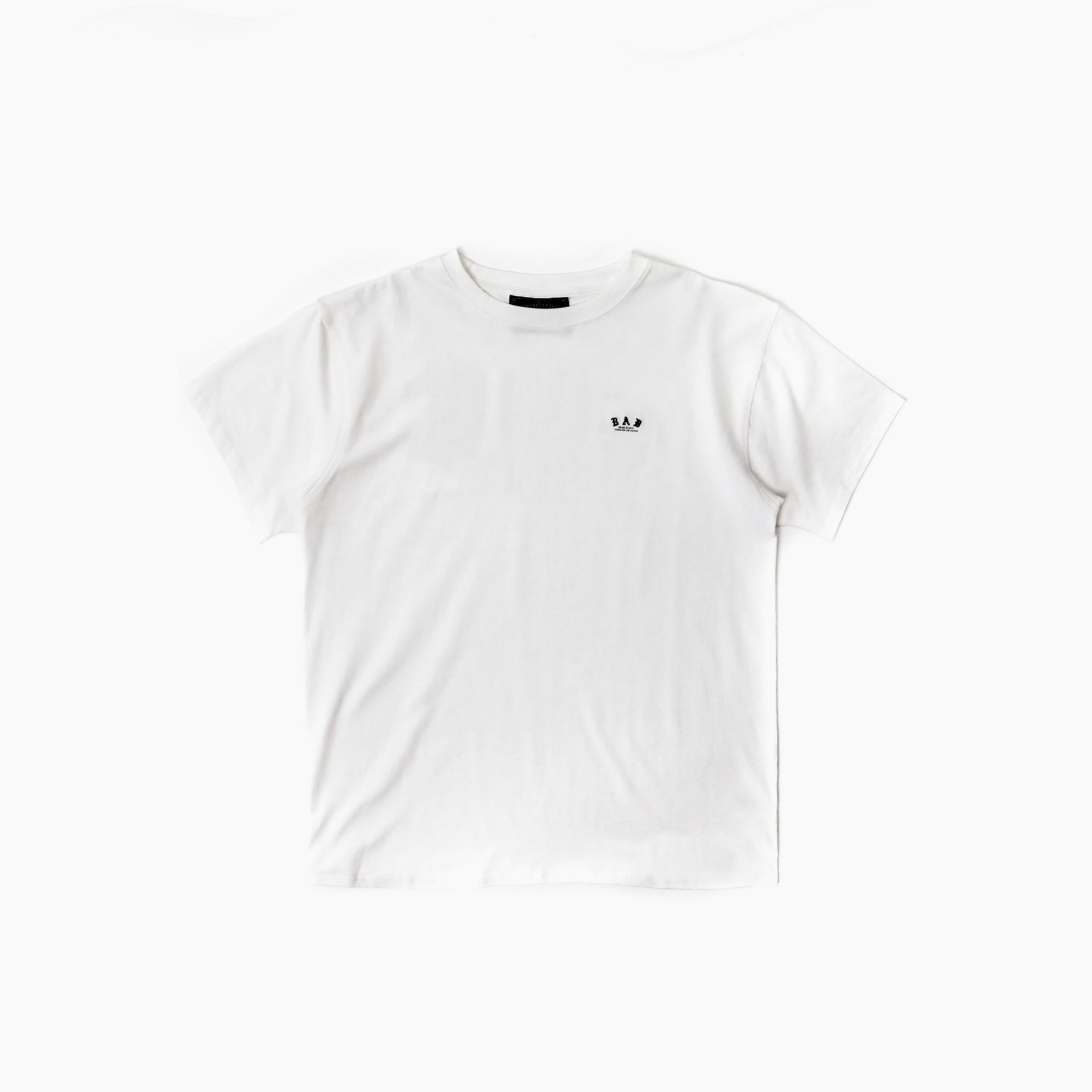 Badblood BAD Mini Logo T-Shirt - White