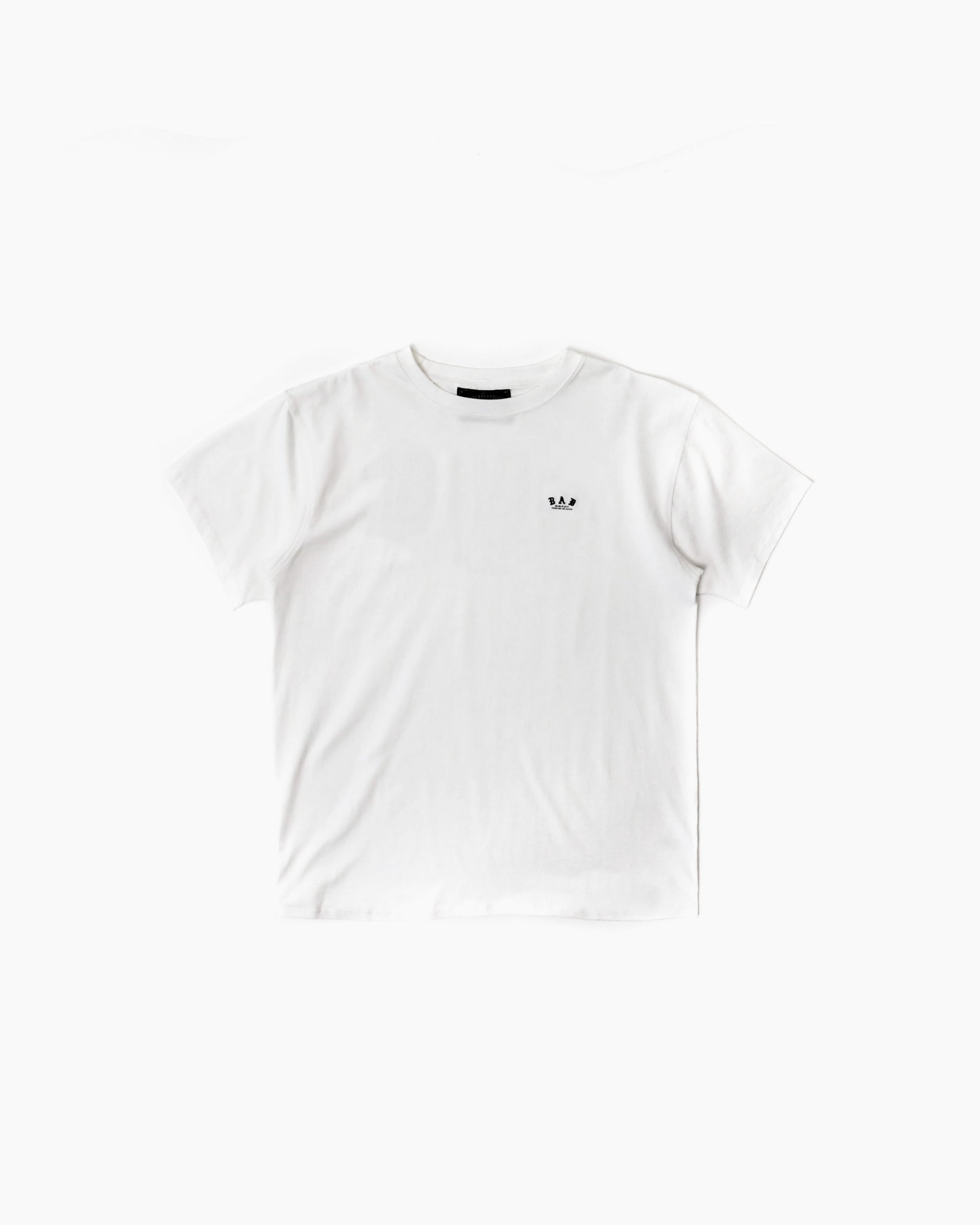 Badblood BAD Mini Logo T-Shirt - White