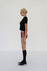 Badblood Wendy Micro Shorts Red