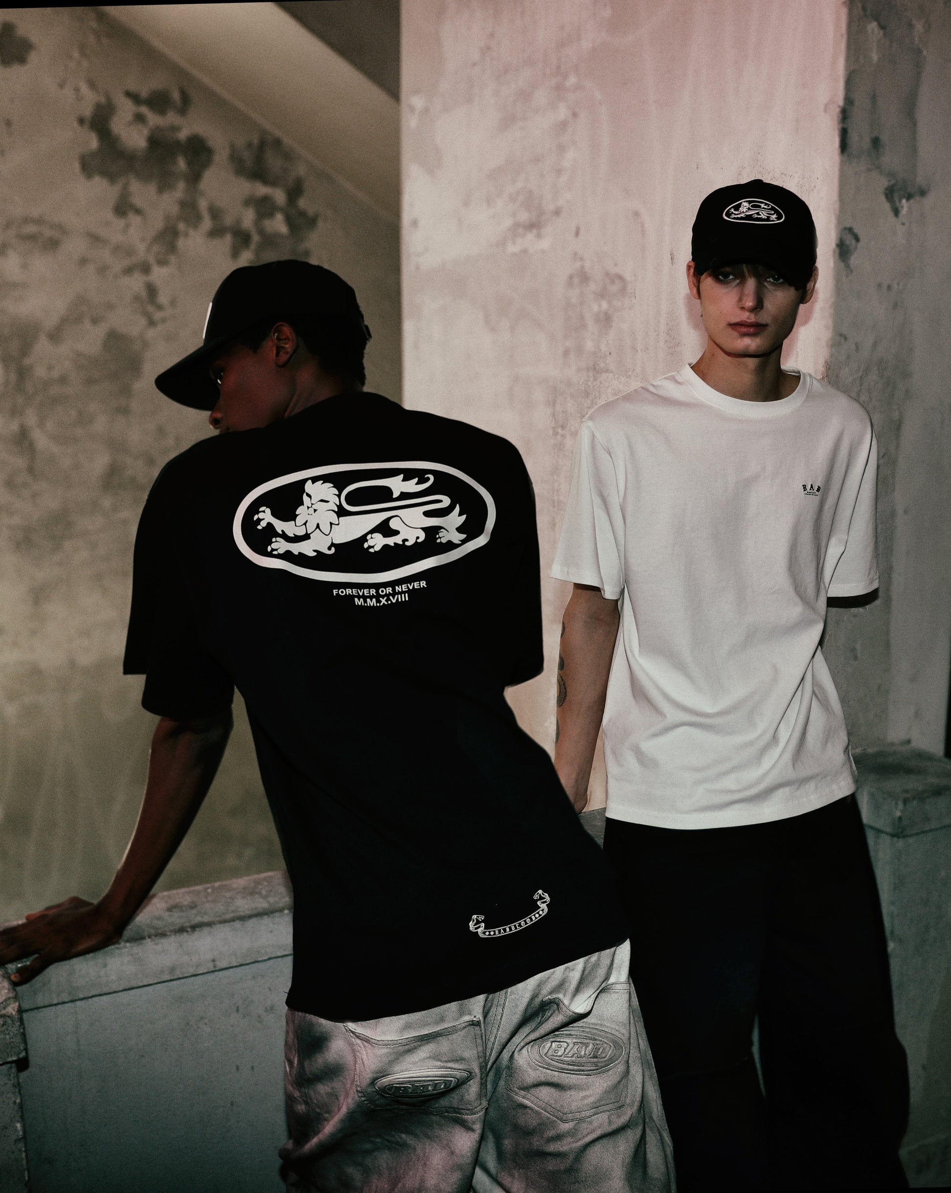 Badblood BAD Mini Logo T-Shirt - Black