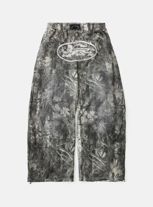 Badblood Lion Patch 2-Way Curved Jogger - Light Real Tree