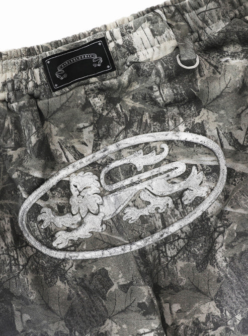 Badblood Lion Patch 2-Way Curved Jogger - Light Real Tree