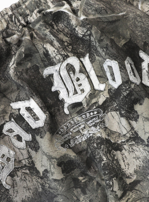 Badblood Lion Patch 2-Way Curved Jogger - Light Real Tree