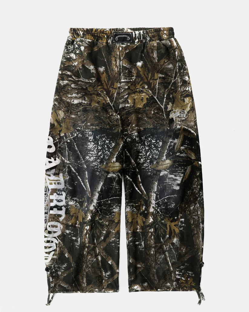 Badblood Mystic Capsule 2-Way Curved Jogger Trousers - Dark Real Tree