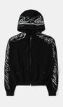 Badblood Dark Classic MYM Hooded Zip-Up - Black