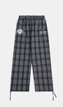 Badblood Classic Check 2 Way Jogger Trousers - Black
