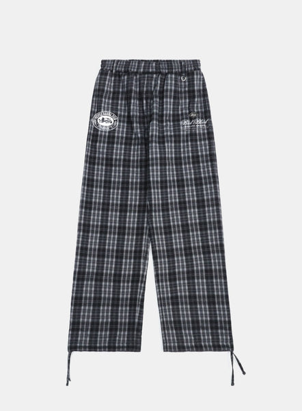☆BADBLOOD☆ Classic Check 2 Way Jogger Trousers Black Badblood Classic Check 2 Way Jogger Trousers - Black – BBGSHOPHK