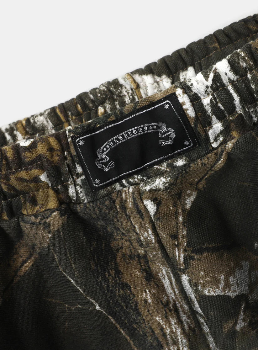 Badblood Mystic Capsule 2-Way Curved Jogger Trousers - Dark Real Tree