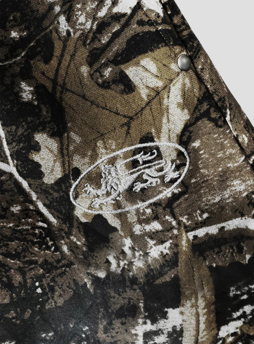 Badblood Mystic Capsule 2-Way Curved Jogger Trousers - Dark Real Tree