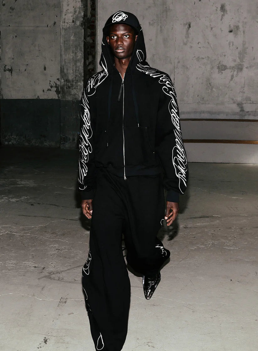 Badblood Dark Classic MYM Hooded Zip-Up - Black