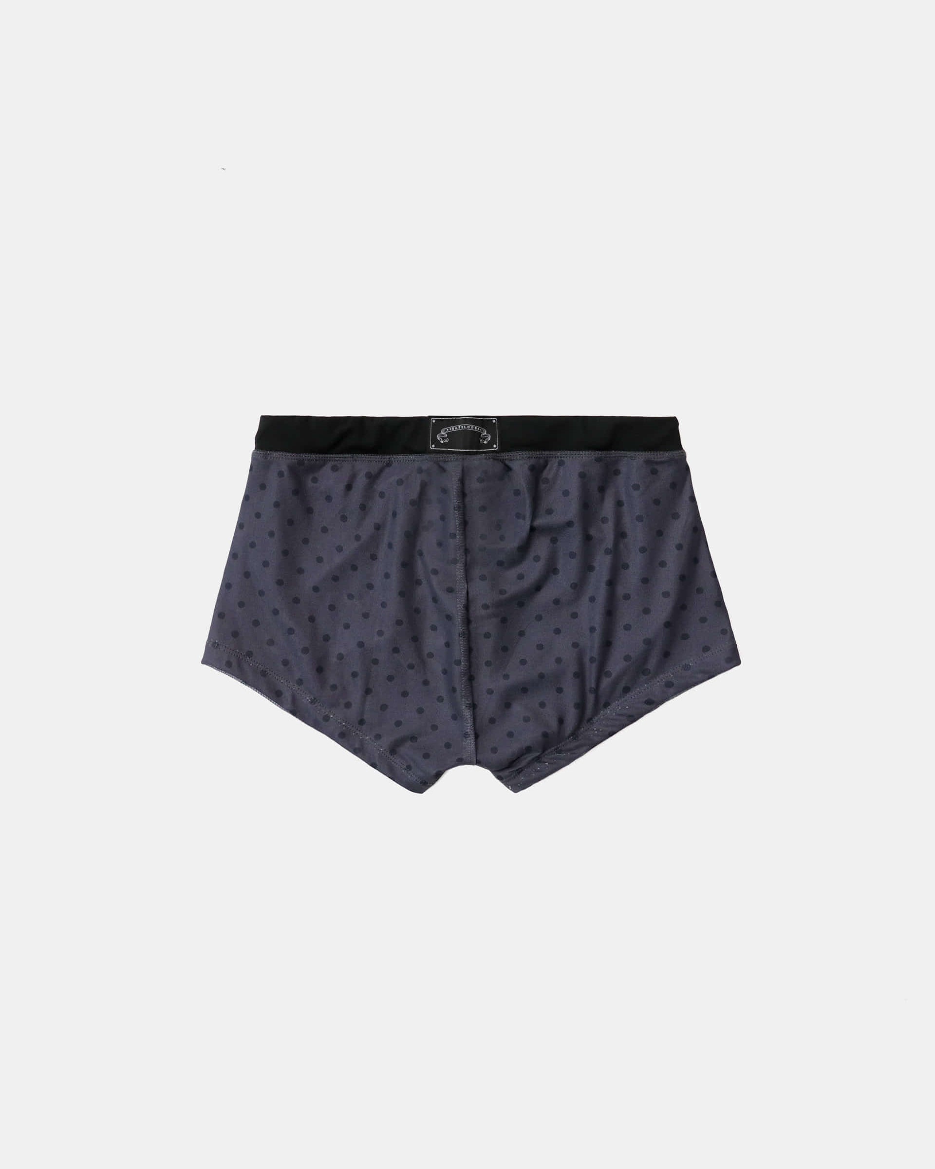 Badblood Splash Dot Boy Shorts - Charcoal