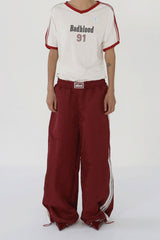 Badblood Billy SS Track Pants Red