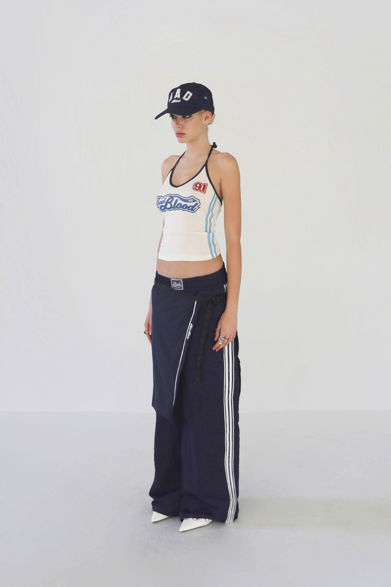 Badblood Billy SS Track Pants Navy