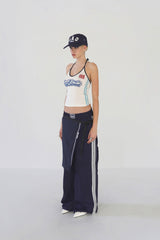 Badblood Billy SS Track Pants Navy