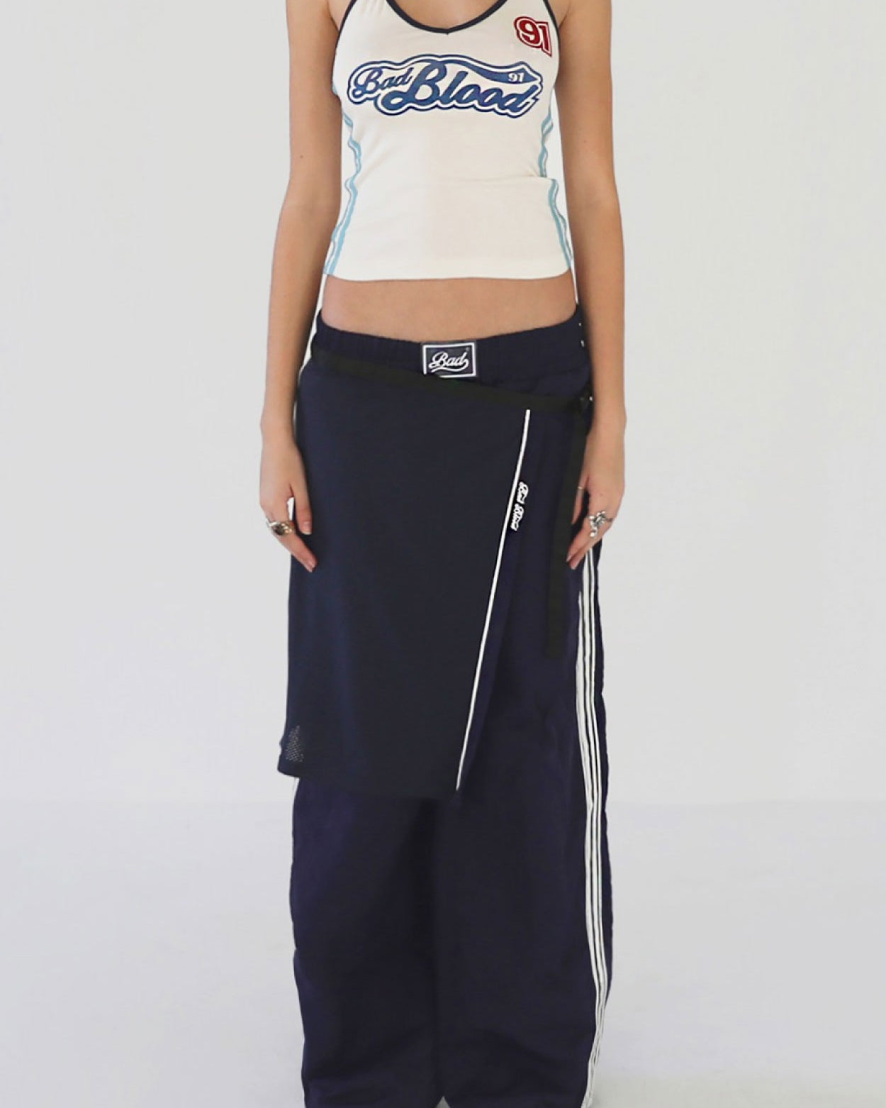 Badblood Billy SS Track Pants Navy