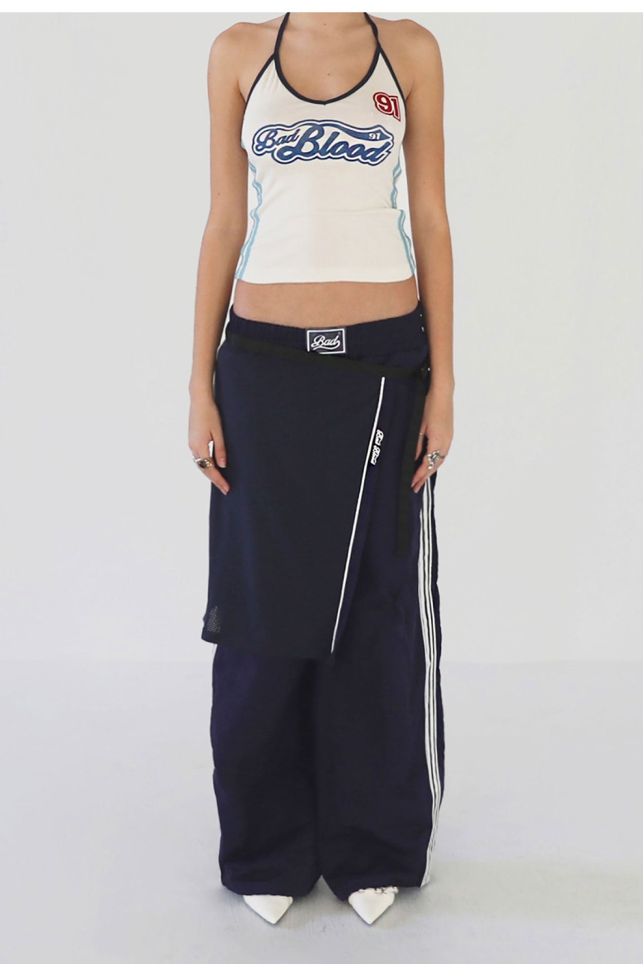 Badblood Billy SS Track Pants Navy