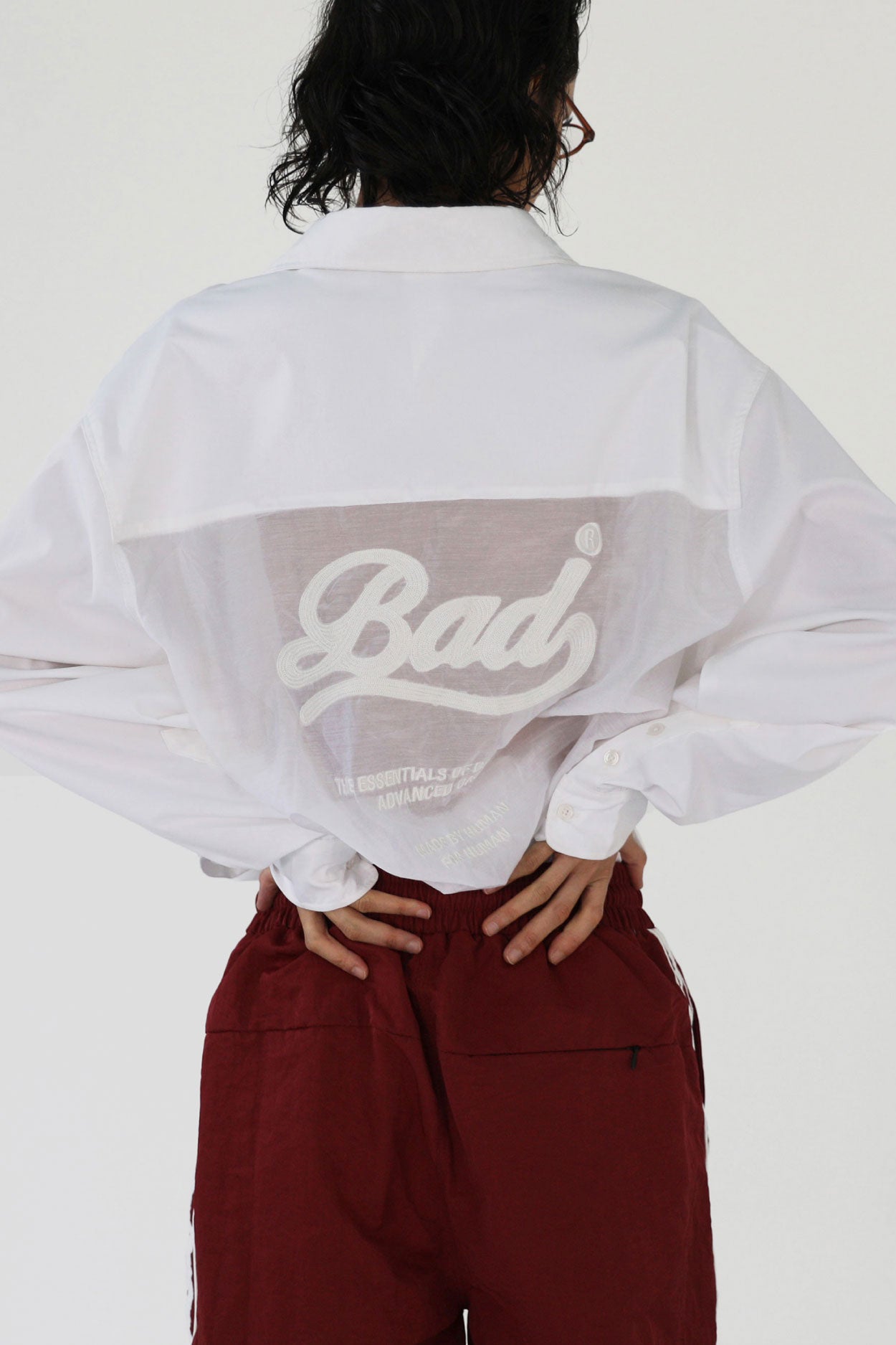 Badblood Billy Track Bermuda Pants Red