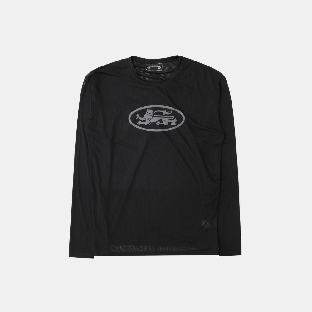 Badblood Mystic Logo Reflective Long Sleeve Black