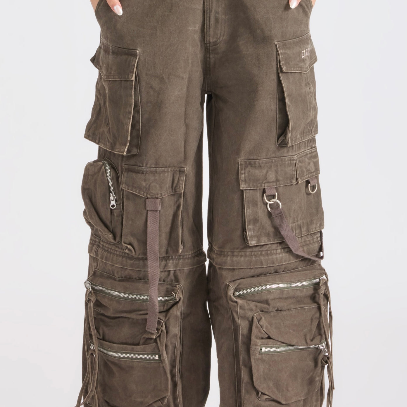 Badblood Alpha 2 Convertible Cargo Trousers Espresso