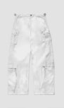 Badblood Squad Nylon Cargo Pants White
