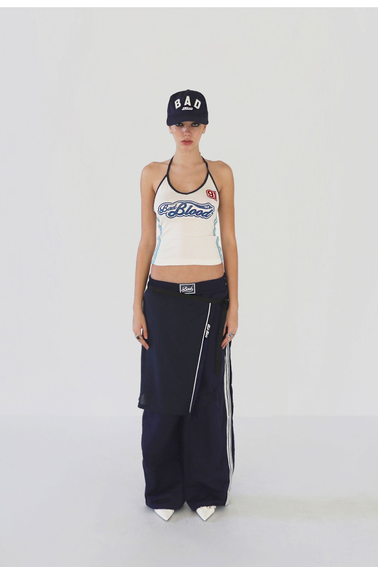 Badblood Billy SS Track Pants Navy