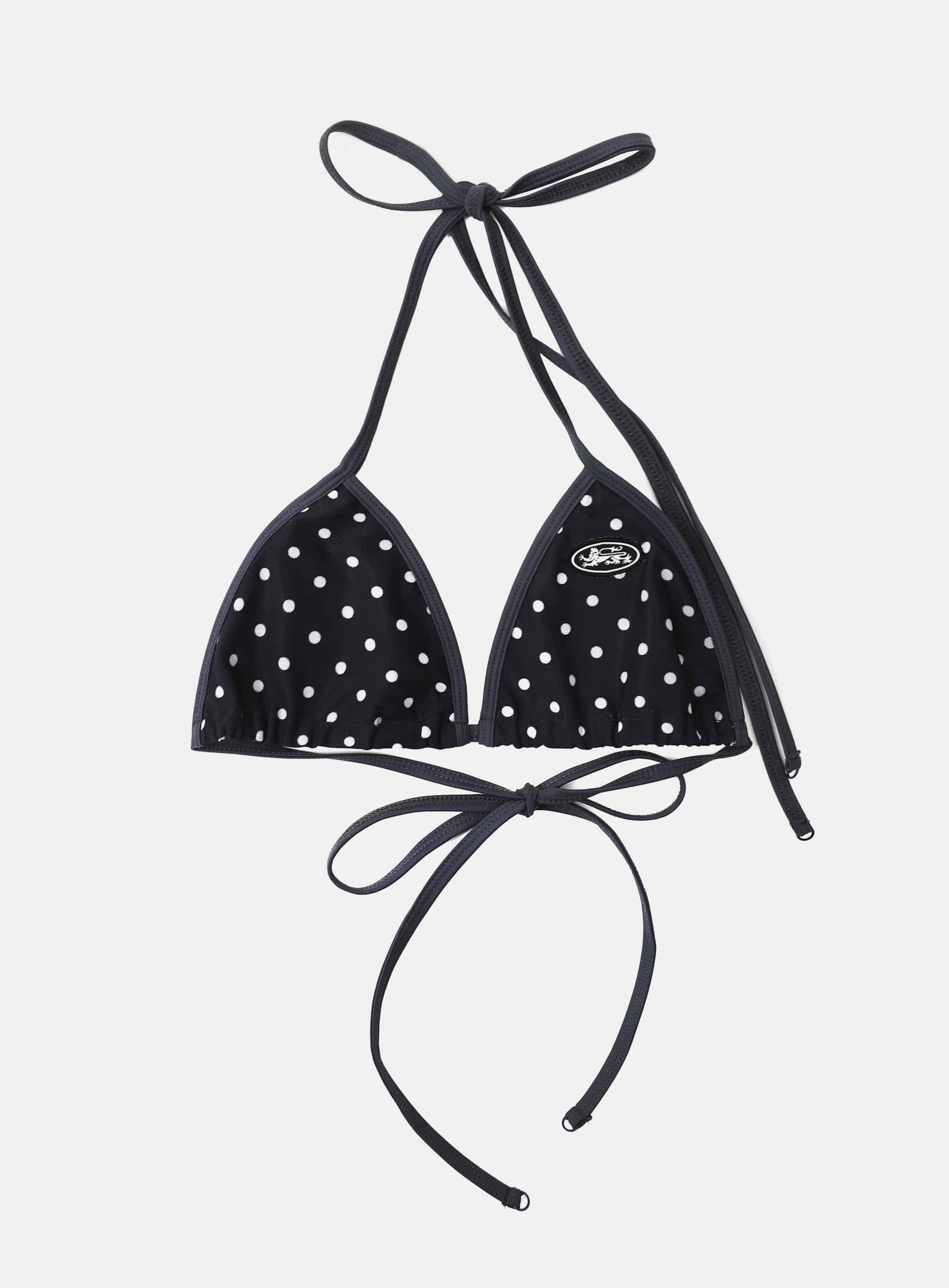Badblood Splash Dot Bikini Set - Navy