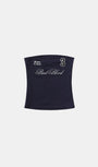 Badblood Classic Logo Tube Top - Navy