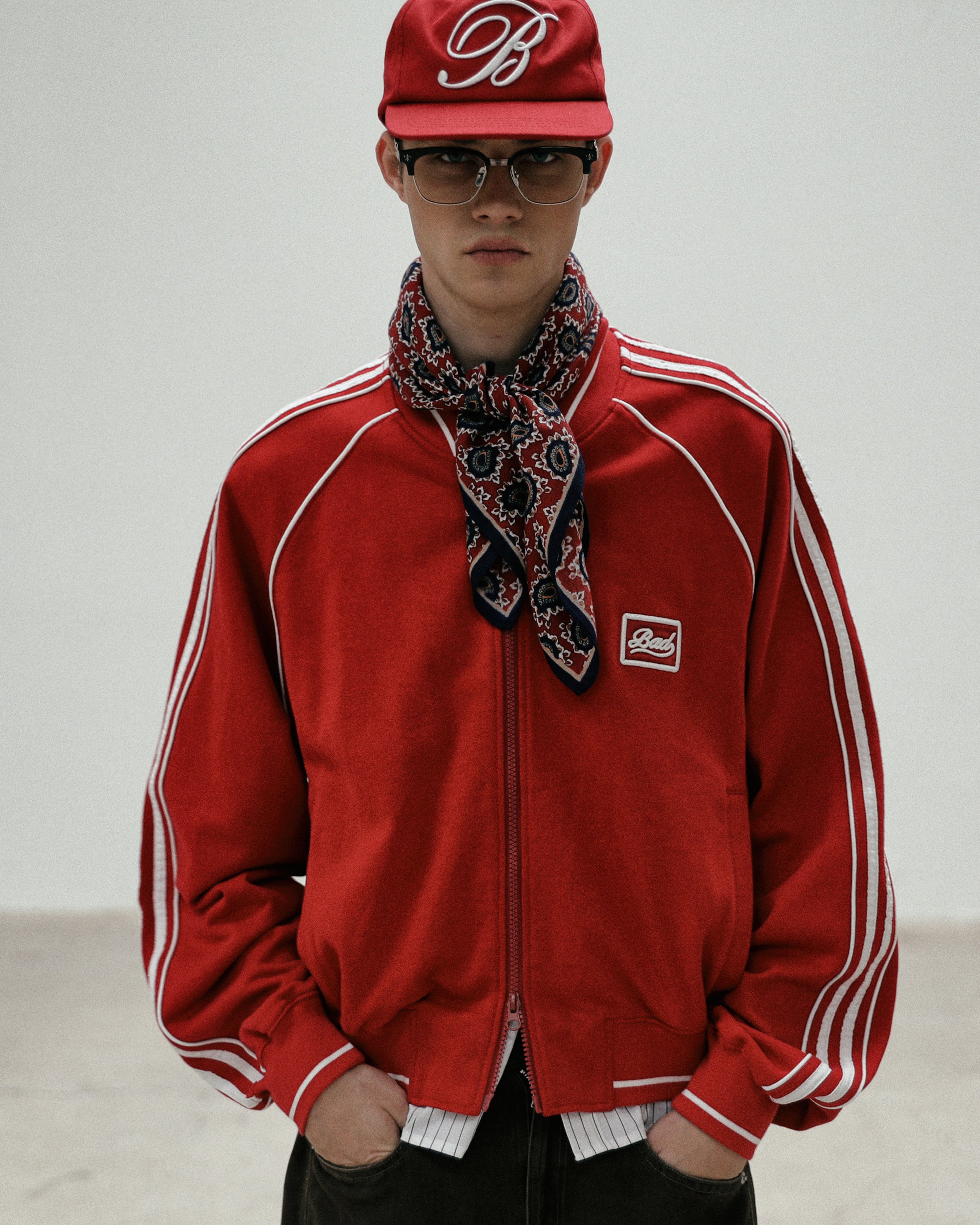 Badblood Billy Jersey Windbreaker - Red