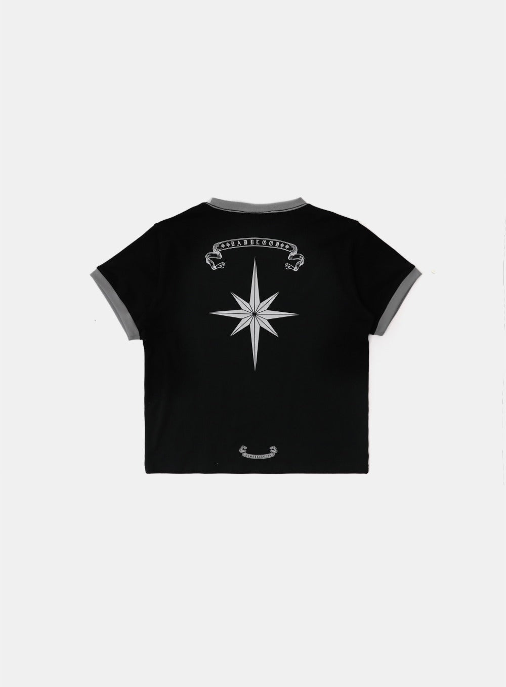 Badblood Cosmo Reflective Ringer T-Shirt - Black