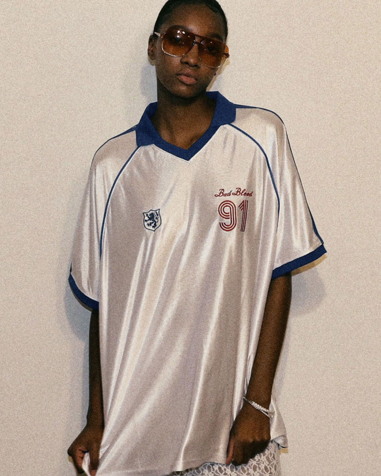 Badblood 91 Soccer Shirt White