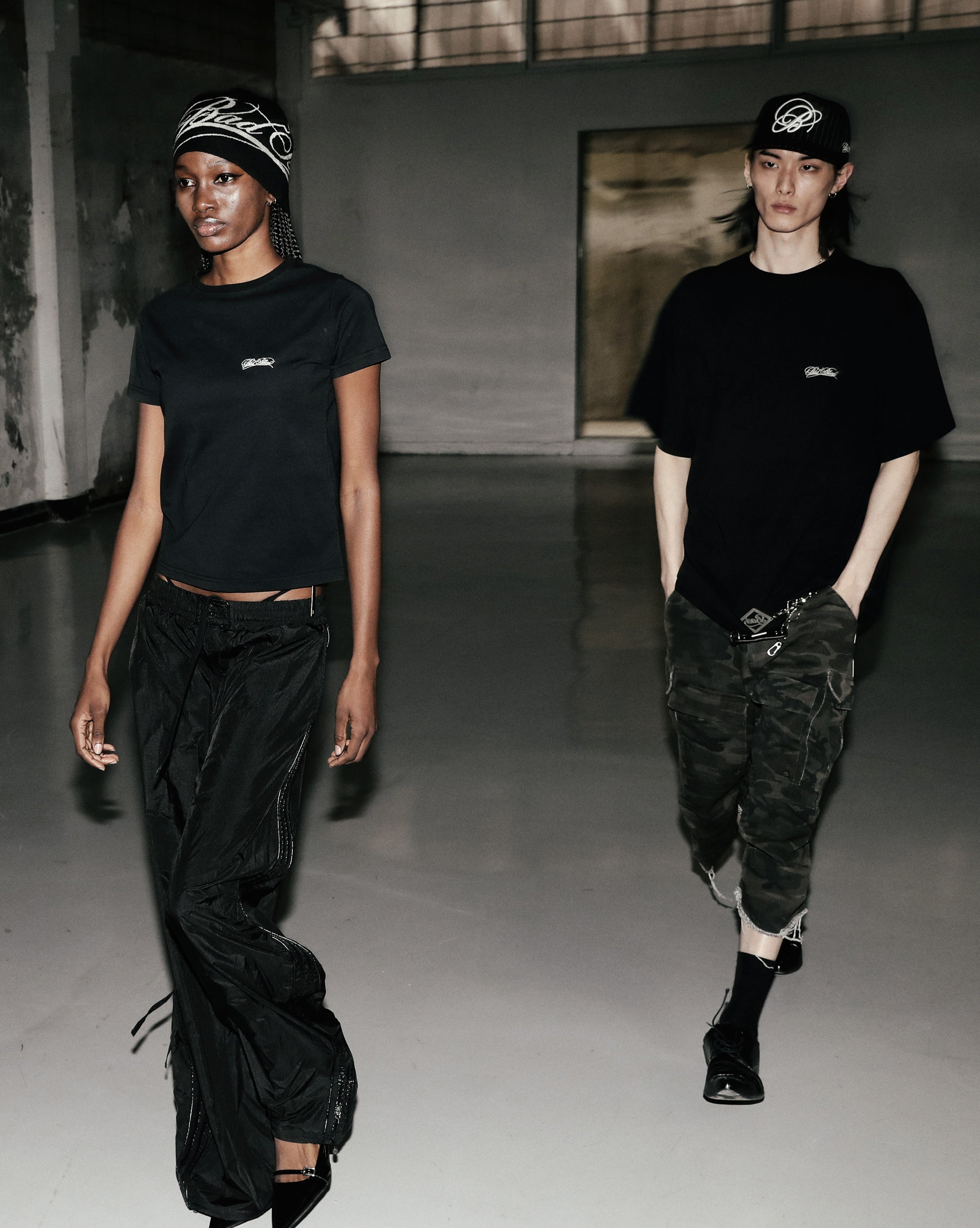 Badblood Dark Classic Logo T-Shirt Black