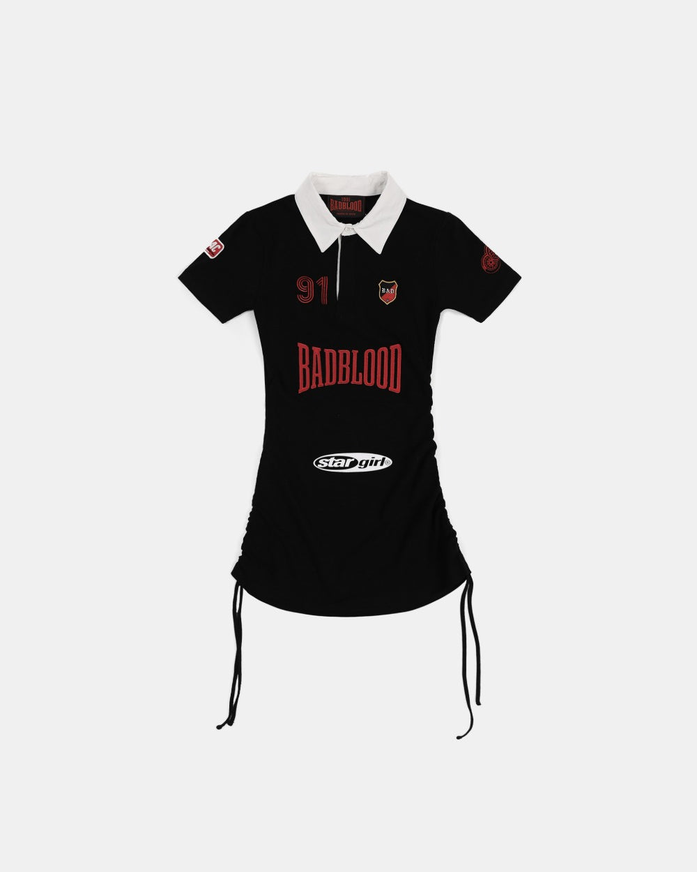 Badblood Mystic Capsule Polo Mini Dress Black