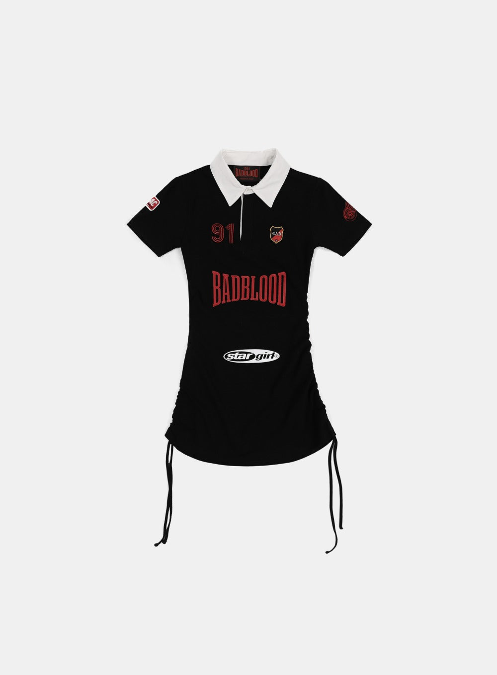 Badblood Mystic Capsule Polo Mini Dress Black