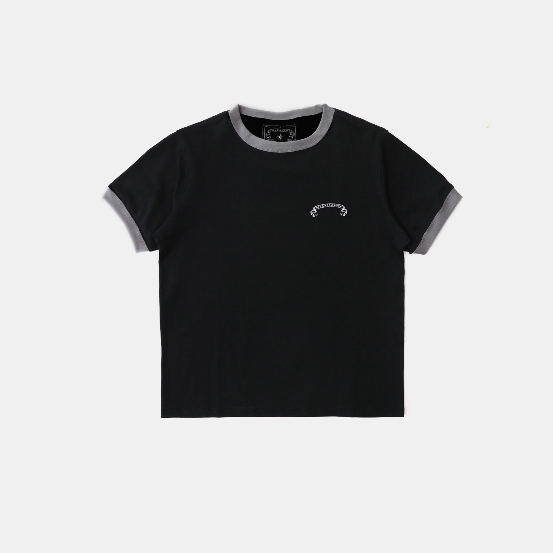 Badblood Cosmo Reflective Ringer T-Shirt - Black