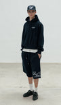 Badblood Classic Logo Bermuda Pants - Navy