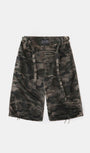 Badblood Convex Bermuda Pants - Dusty Green Camo