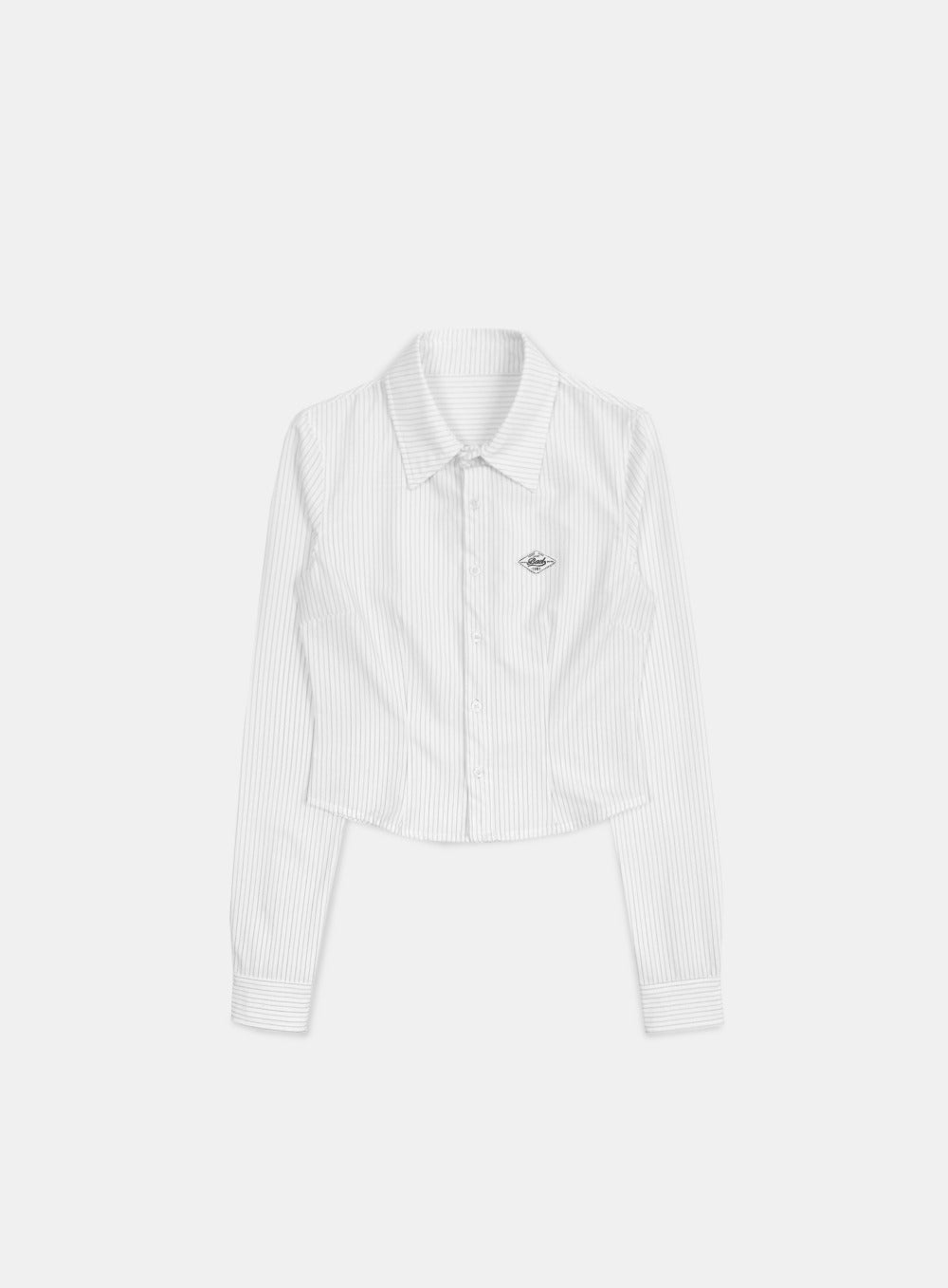 Badblood 013 Slim Fit Shirt White/Stripe