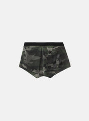 Badblood Vintage Club Boy Shorts - Green Camo