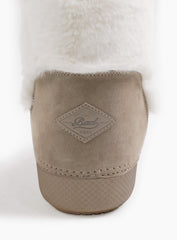 Badblood Eskimo Boots Tall Platform Cream