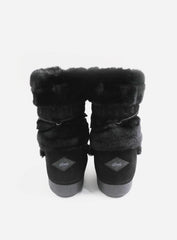 Badblood Eskimo Boots Tall Platform Black