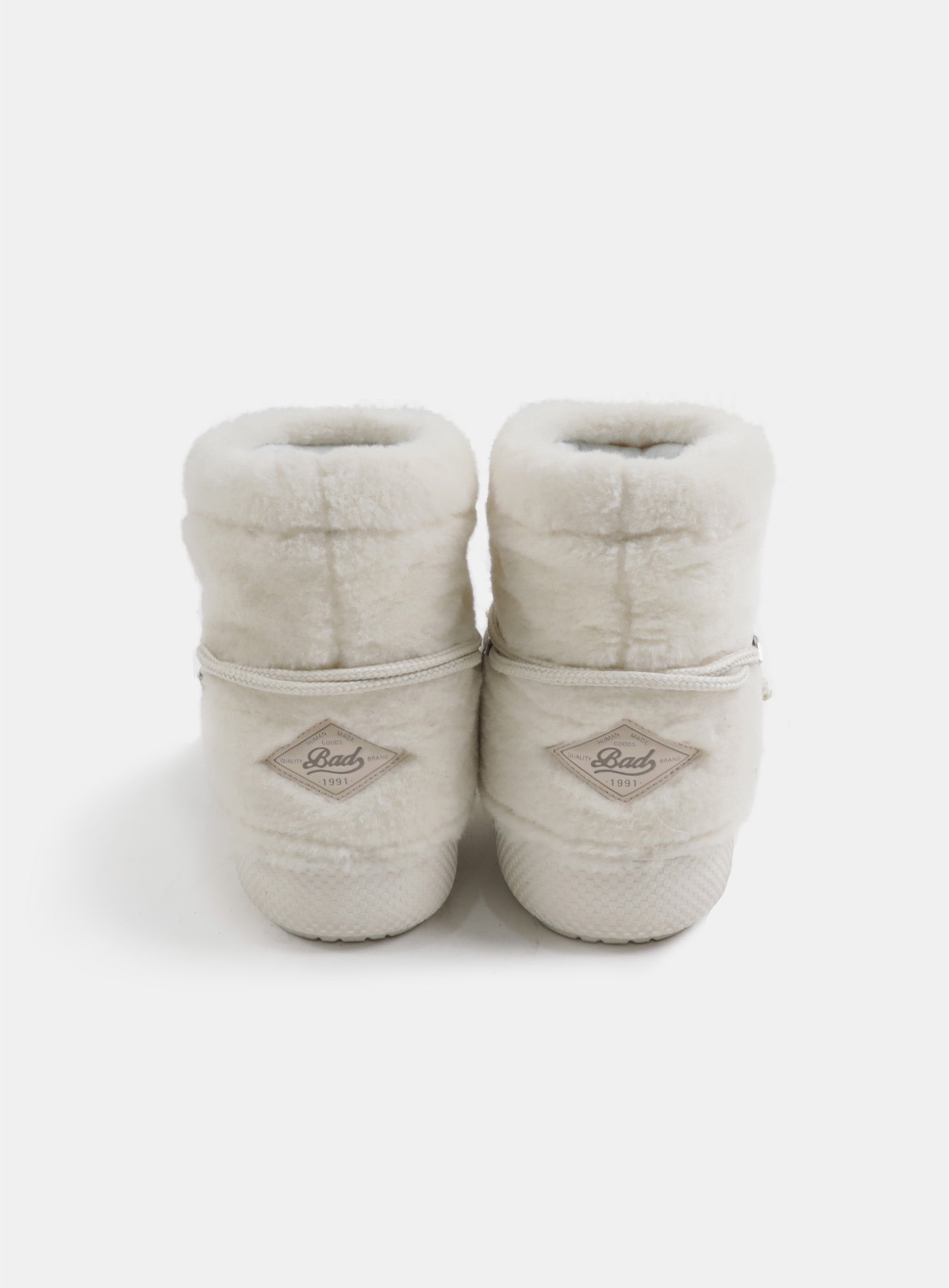 Badblood Eskimo Boots Short Platform Cream