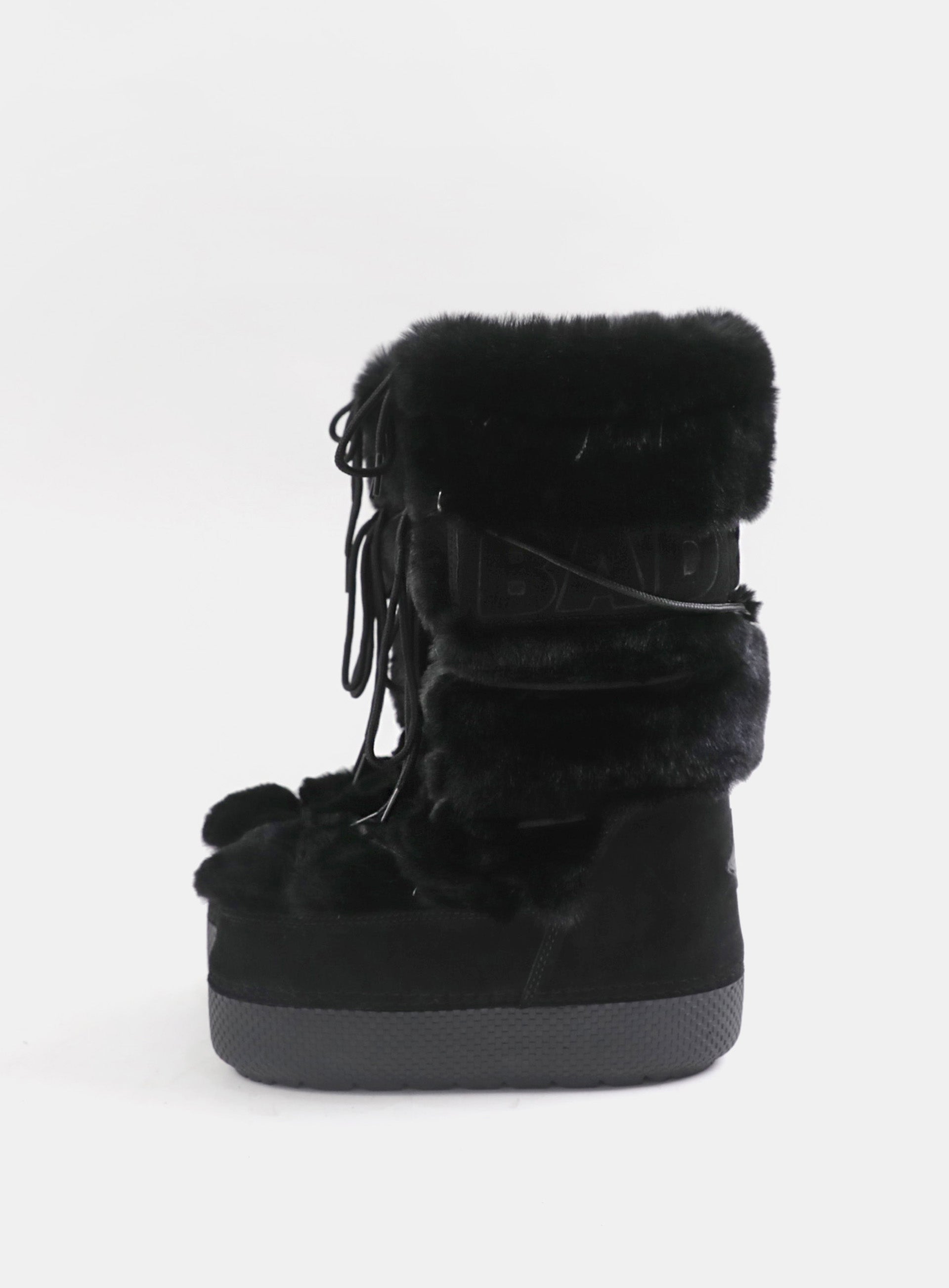 Badblood Eskimo Boots Tall Platform Black