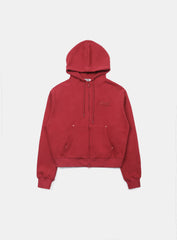 Badblood Beyond Soft Hood Zip-Up Red